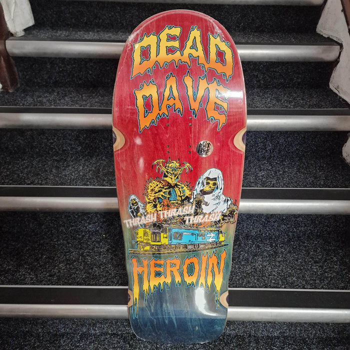 Heroin Skateboards Skateboard Decks Heroin Dead Dave Ghost Train 10.1" Skateboard Deck