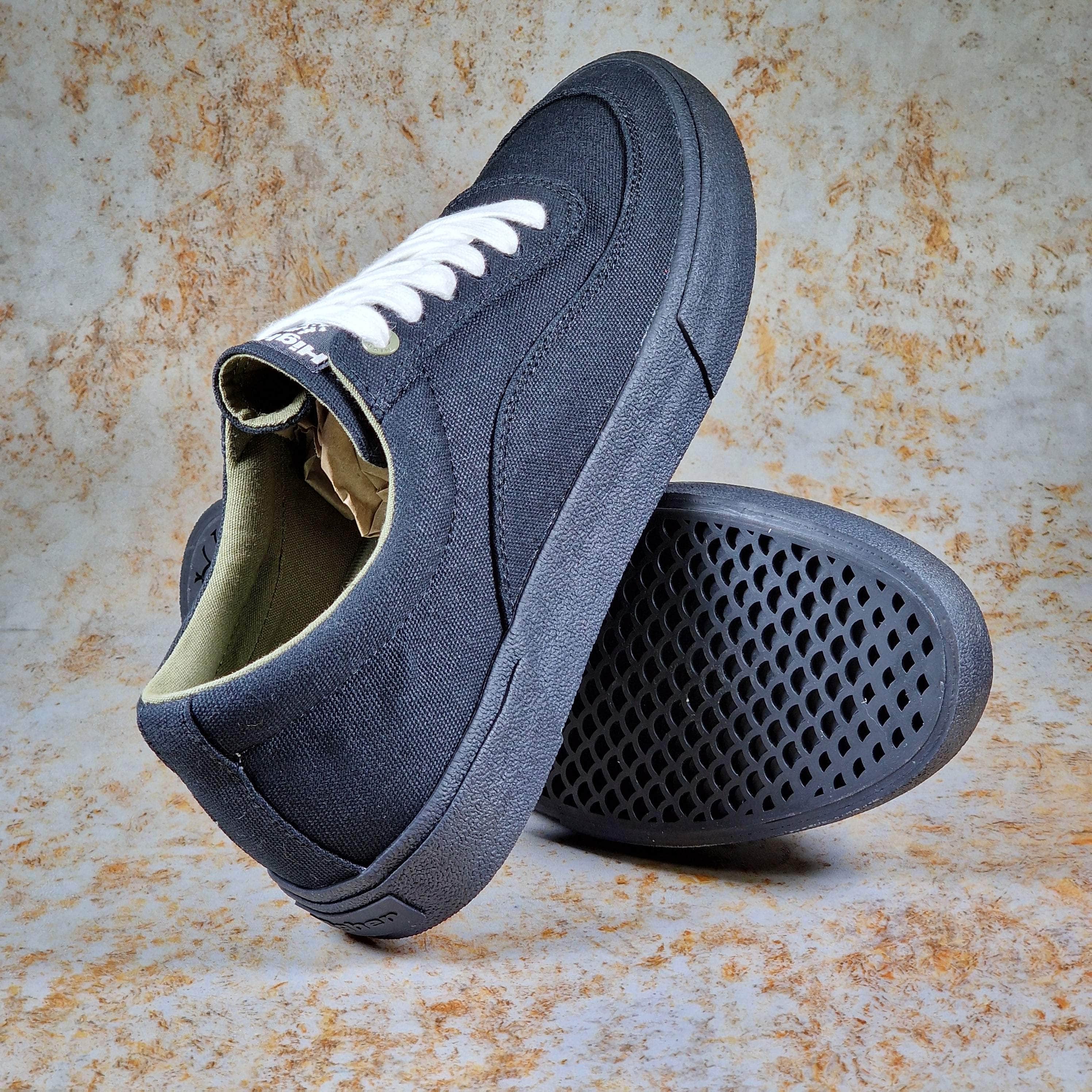 Higher Crypt BMX Shoes Canvas Black | Alans BMX