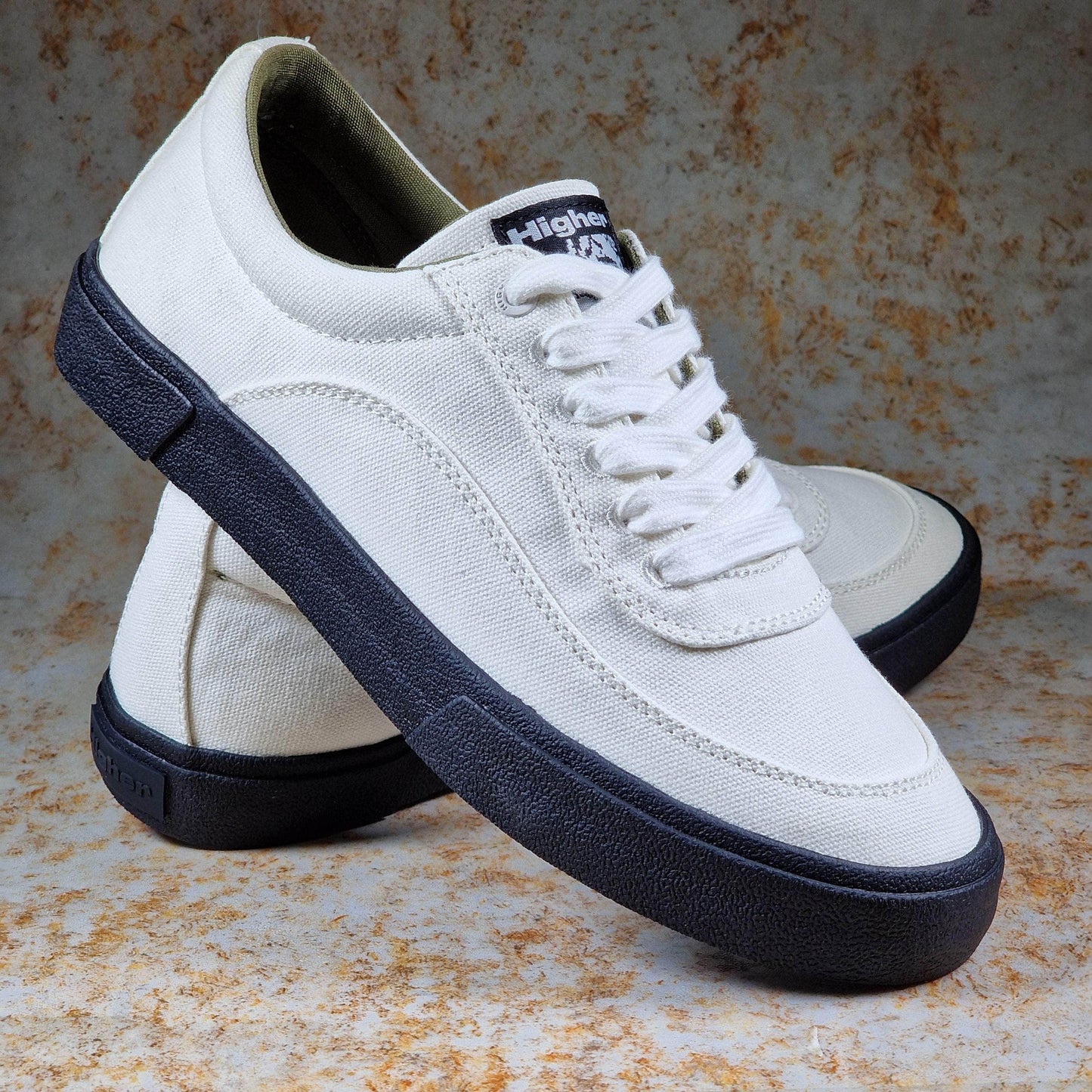 Higher Clothing & Shoes Higher Crypt Shoes Canvas Raw Ecru