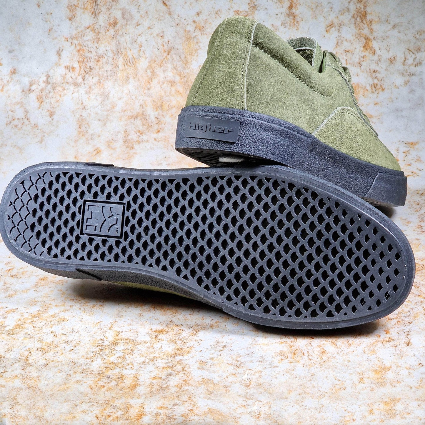 Higher Clothing & Shoes Higher Crypt Shoes Suede Olive
