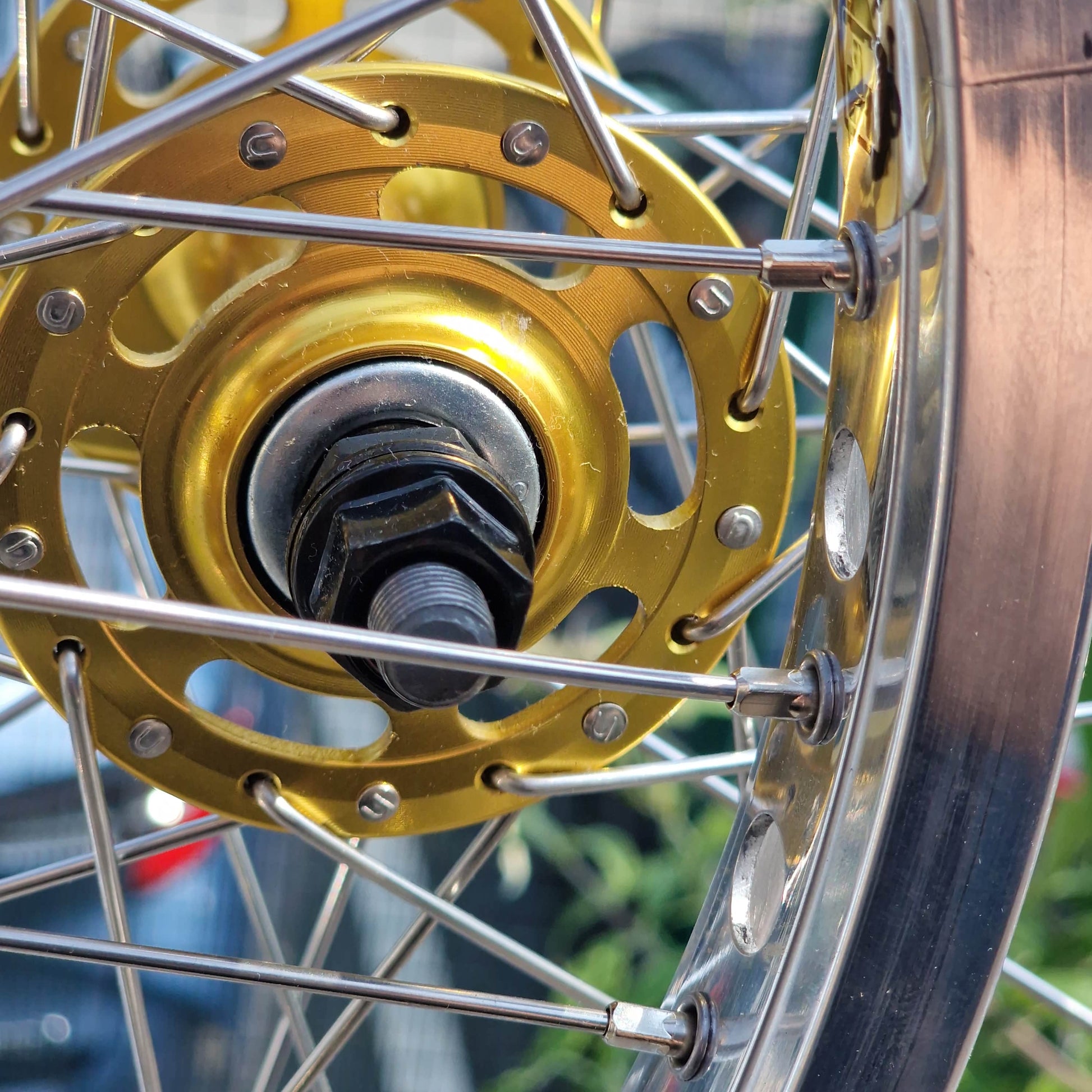 IRONHEAD Old School BMX Holy Moly Pro Class Style 20 Inch Alloy Wheelset Pair