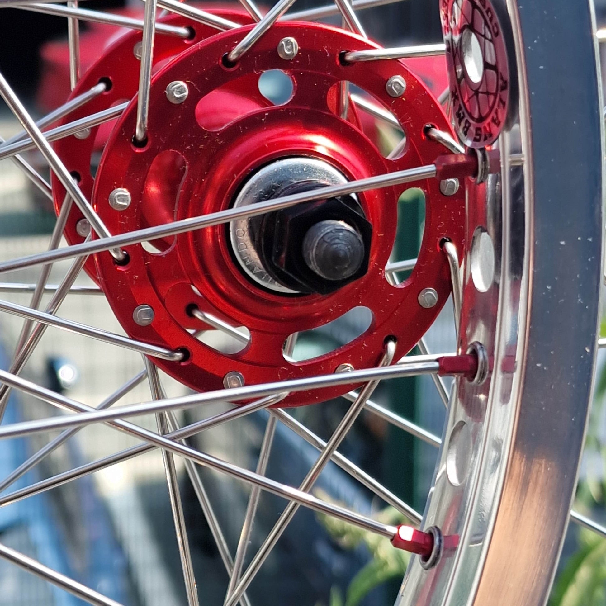 IRONHEAD Old School BMX Holy Moly Pro Class Style 20 Inch Alloy Wheelset Pair