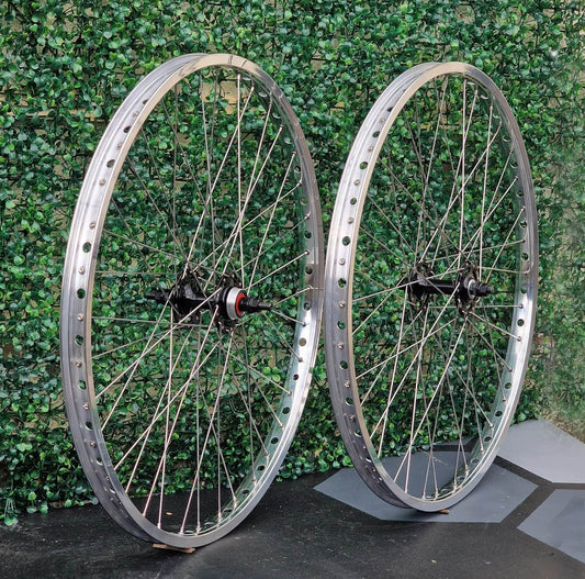 IRONHEAD Old School BMX Holy Moly Pro Class Style 26 Inch Alloy Wheelset Pair