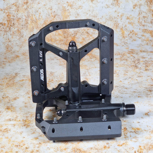 HT Components BMX Racing Stealth Black HT AE05 Alloy Platform Pedals