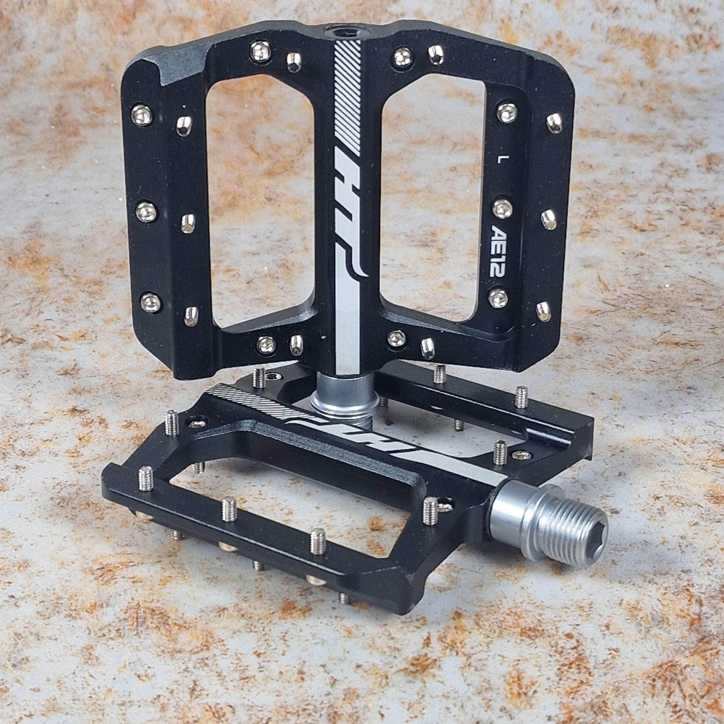 HT Components BMX Racing Black HT Components AE12 Junior BMX Race Pedals