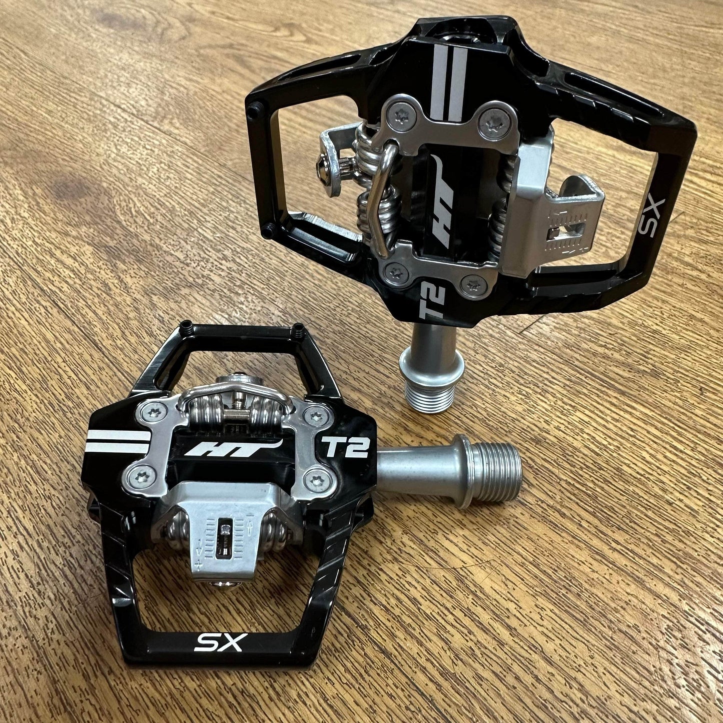 HT Components BMX Racing Black HT Components T2-SX BMX Clip Pedals