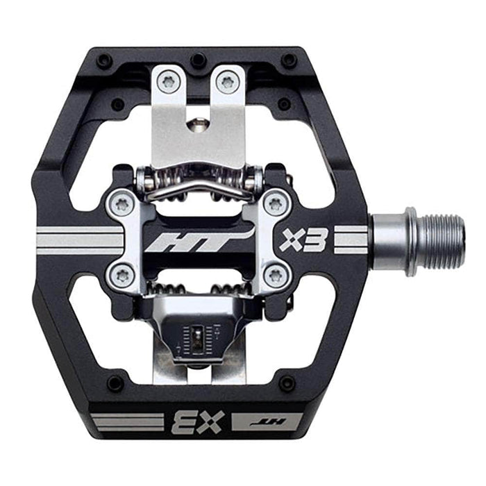 HT Components BMX Racing Black HT X3 Clipless BMX Race Pedals