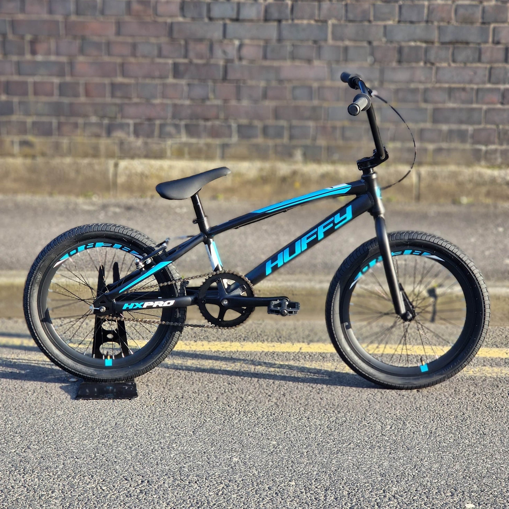 huffy bmx bicycles Huffy HX Pro Racer BMX Race Bike Black / Blue