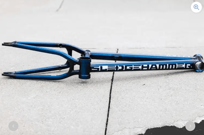 Huffy BMX Parts Huffy Sledgehammer Frame Rico Blue
