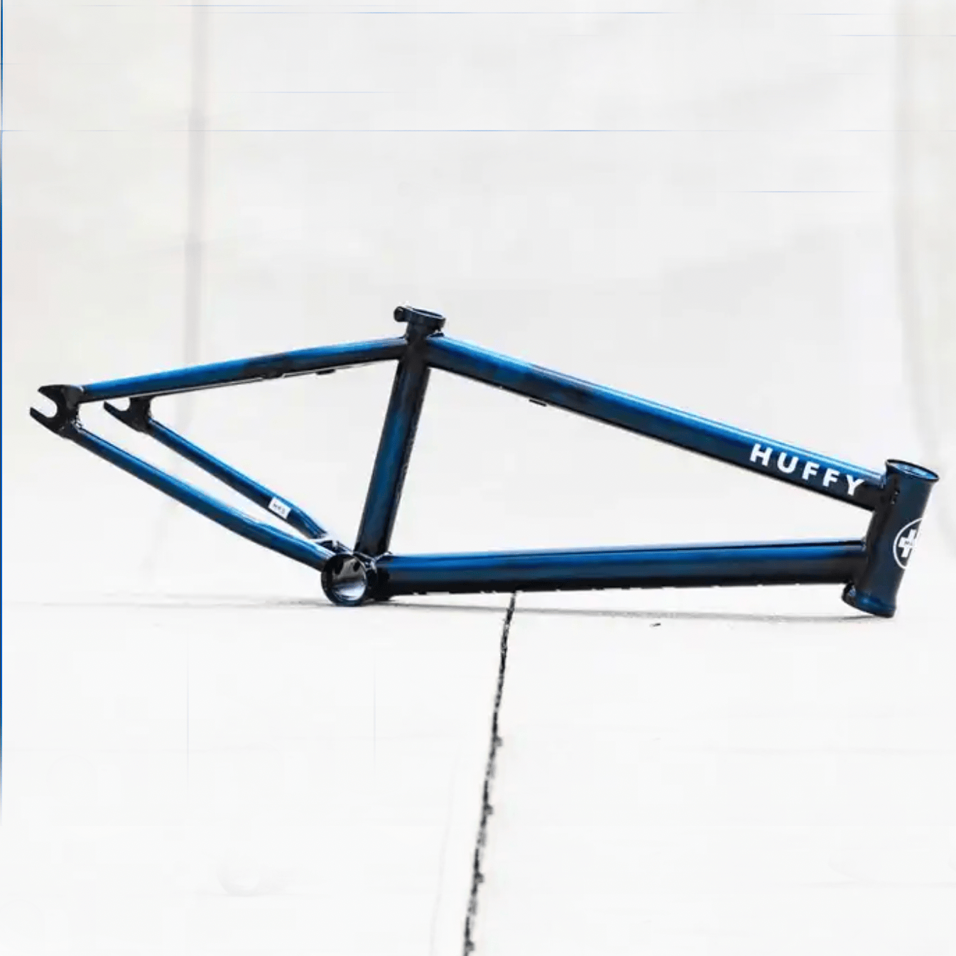 Huffy BMX Parts Huffy Sledgehammer Frame Rico Blue