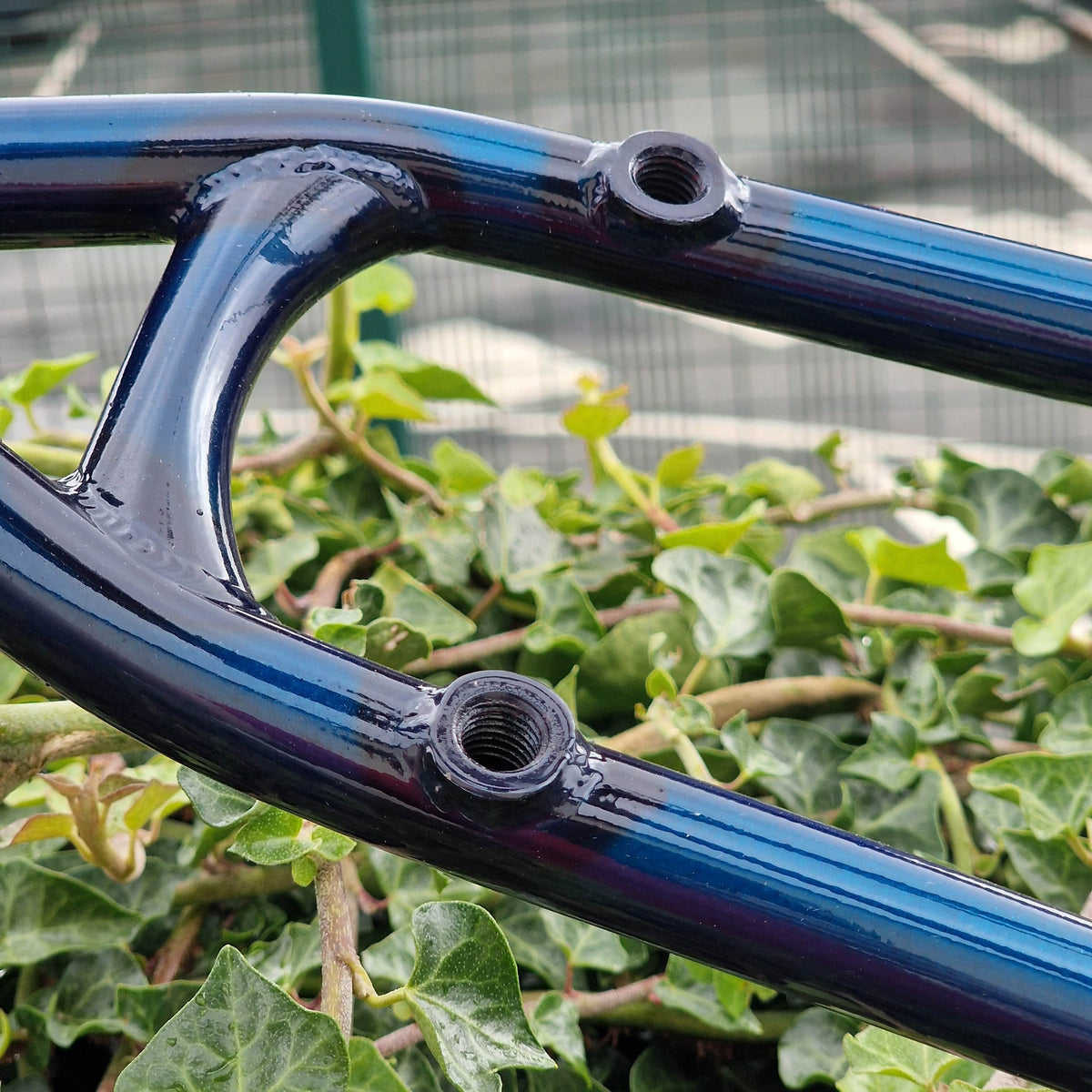 Huffy BMX Parts Huffy Sledgehammer Frame Rico Blue