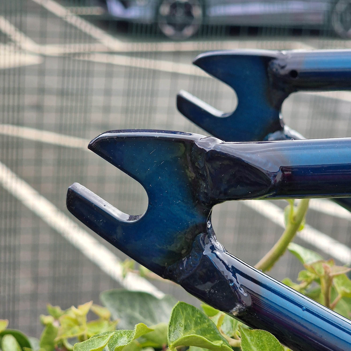 Huffy BMX Parts Huffy Sledgehammer Frame Rico Blue