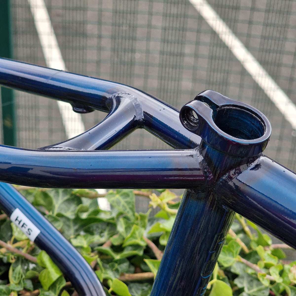 Huffy BMX Parts Huffy Sledgehammer Frame Rico Blue
