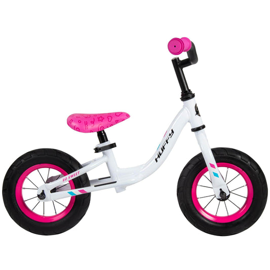 Huffy BMX Bikes White Huffy So Sweet 10" Balance Bike Gloss White