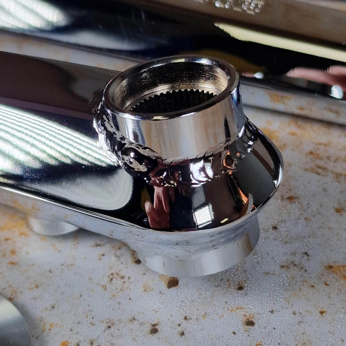 Hutch Old School BMX Chrome / 175mm Hutch Aerospeed Cranks Chrome