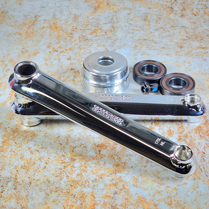 Hutch Old School BMX Chrome / 175mm Hutch Aerospeed Cranks Chrome