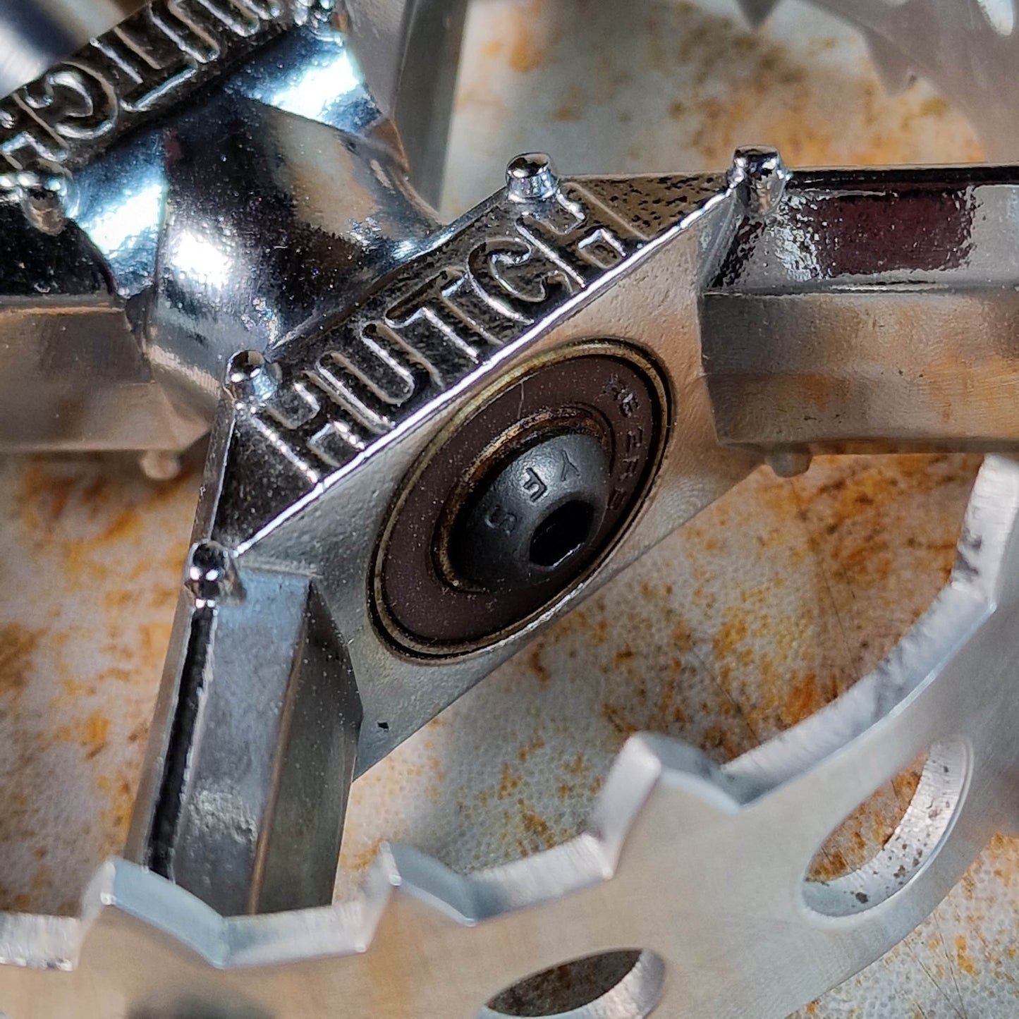 Hutch Old School BMX Hutch Beartrap Pedals Previously Fitted