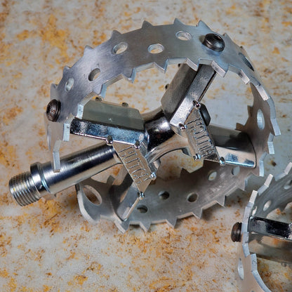 Hutch Old School BMX Hutch Beartrap Pedals Previously Fitted