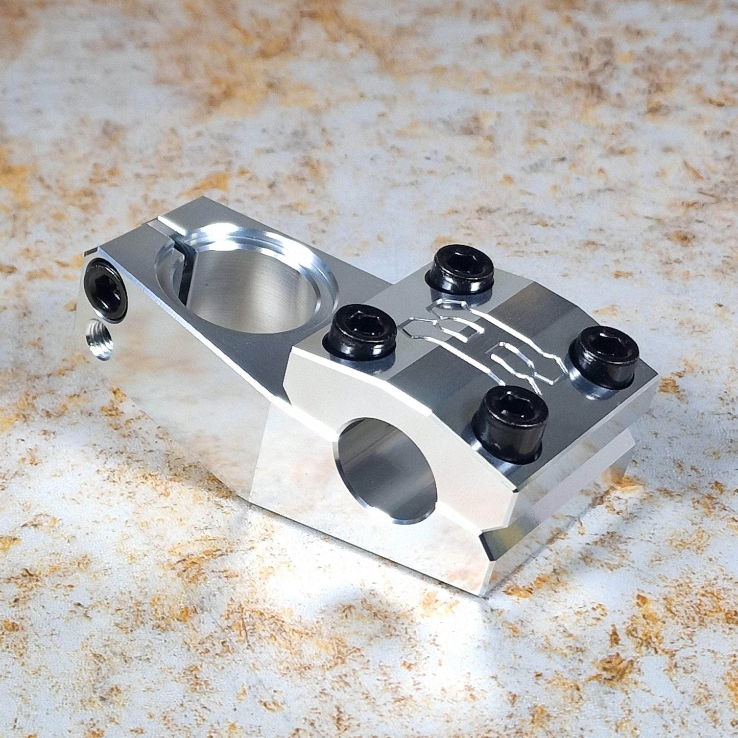 Hutch BMX Parts Hutch H Clamp On Stem Chrome