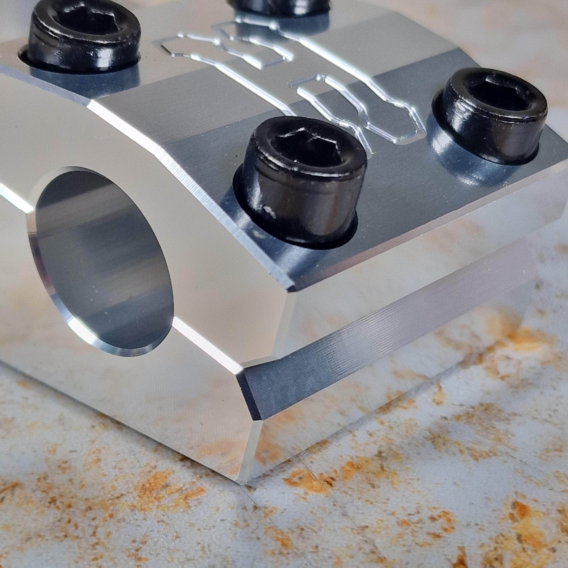 Hutch BMX Parts Hutch H Clamp On Stem Chrome