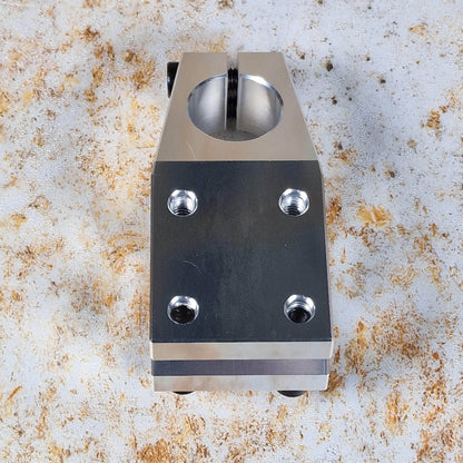 Hutch BMX Parts Hutch H Clamp On Stem Chrome