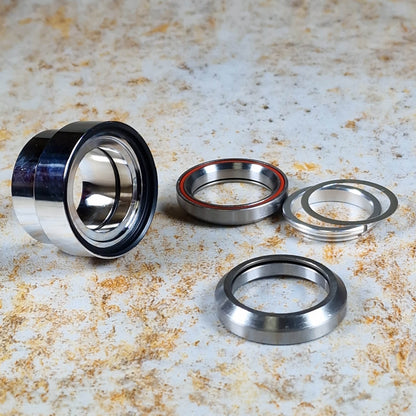 Hutch BMX Parts Chrome Hutch Integrated Headset Chrome