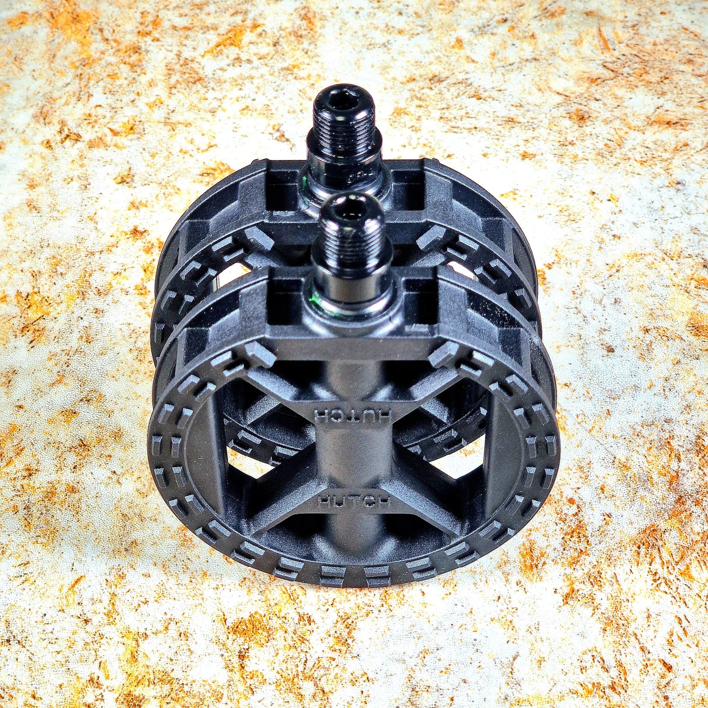 Hutch BMX Parts Black / 9/16" Hutch Nylon Round Sealed Pedals