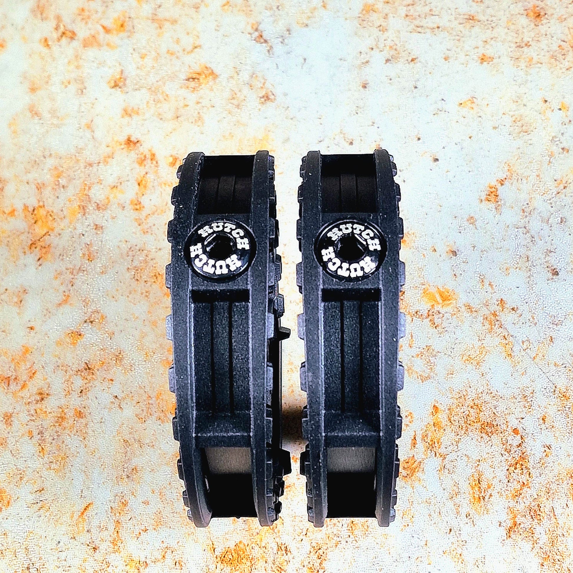 Hutch BMX Parts Black / 9/16" Hutch Nylon Round Sealed Pedals