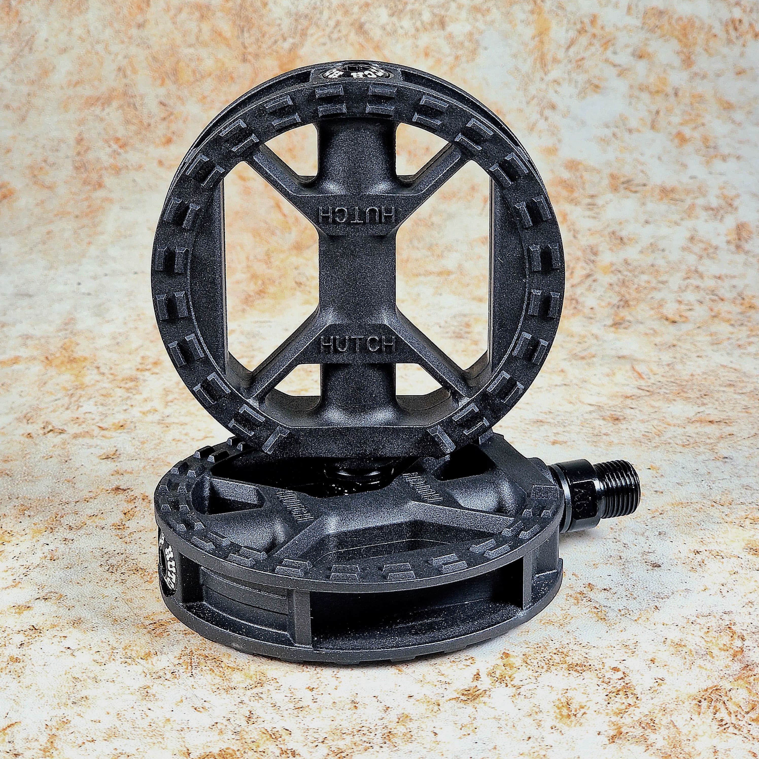 パーツ BMX HUTCH HI-CALIBER HAED SET  NOS Hutch Nylon Round Sealed BMX Pedals | Alans BMX