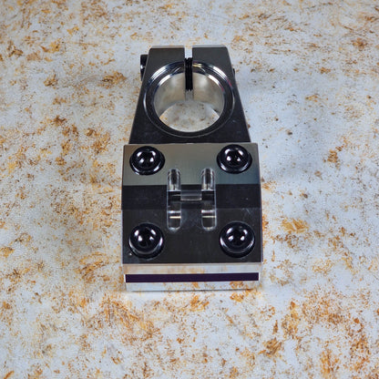 Hutch BMX Parts Chrome / 53mm Hutch Thru H Clamp On Top Load Stem Chrome