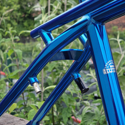 Hutch Old School BMX Hutch Trick Star 20" Frame and Fork Candy Blue
