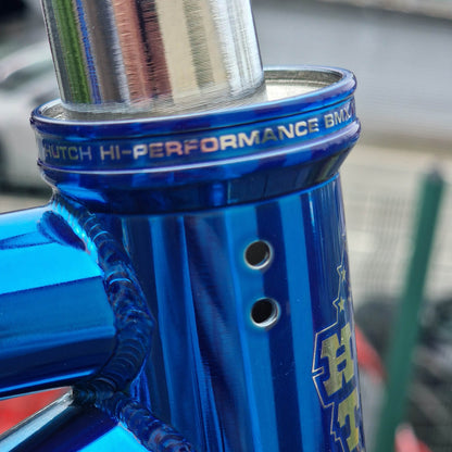 Hutch Old School BMX Hutch Trick Star 20" Frame and Fork Candy Blue