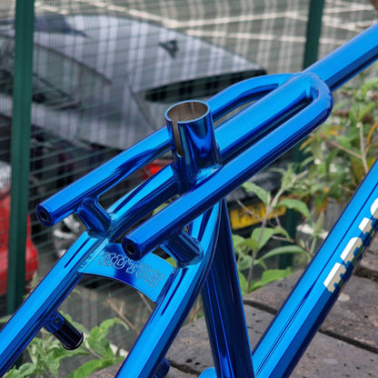 Hutch Old School BMX Hutch Trick Star 20" Frame and Fork Candy Blue