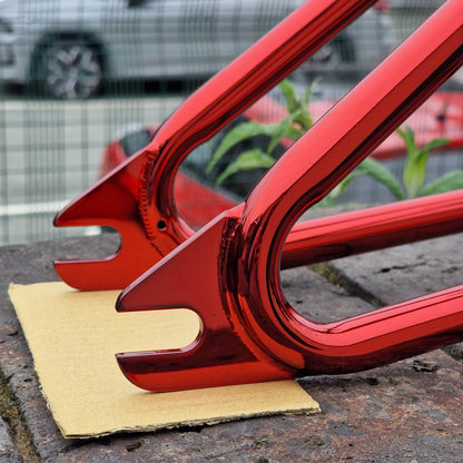 Hutch Old School BMX Hutch Trick Star 20" Frame and Fork Candy Red