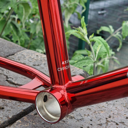 Hutch Old School BMX Hutch Trick Star 20" Frame and Fork Candy Red