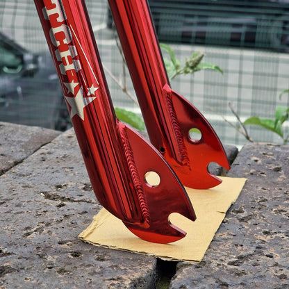 Hutch Old School BMX Hutch Trick Star 20" Frame and Fork Candy Red