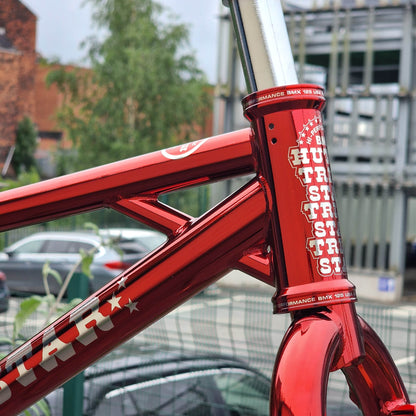 Hutch Old School BMX Hutch Trick Star 20" Frame and Fork Candy Red