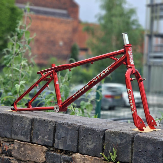 Hutch Old School BMX Hutch Trick Star 20" Frame and Fork Candy Red