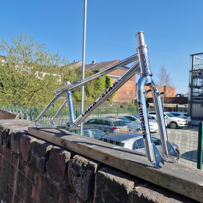 Hutch Old School BMX Hutch Trick Star 20" Frame and Fork Chrome