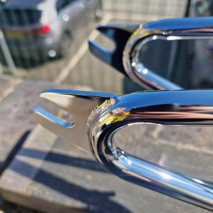 Hutch Old School BMX Hutch Trick Star 20" Frame and Fork Chrome