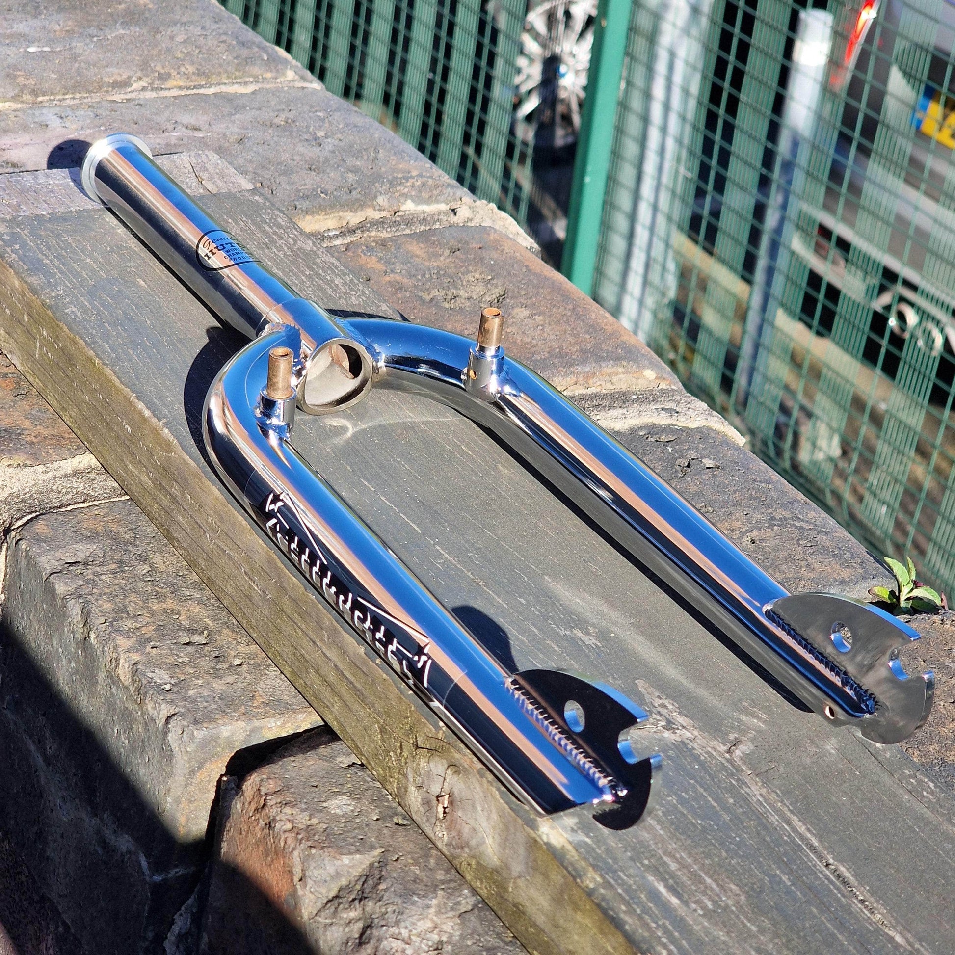 Hutch Old School BMX Hutch Trick Star 20" Frame and Fork Chrome