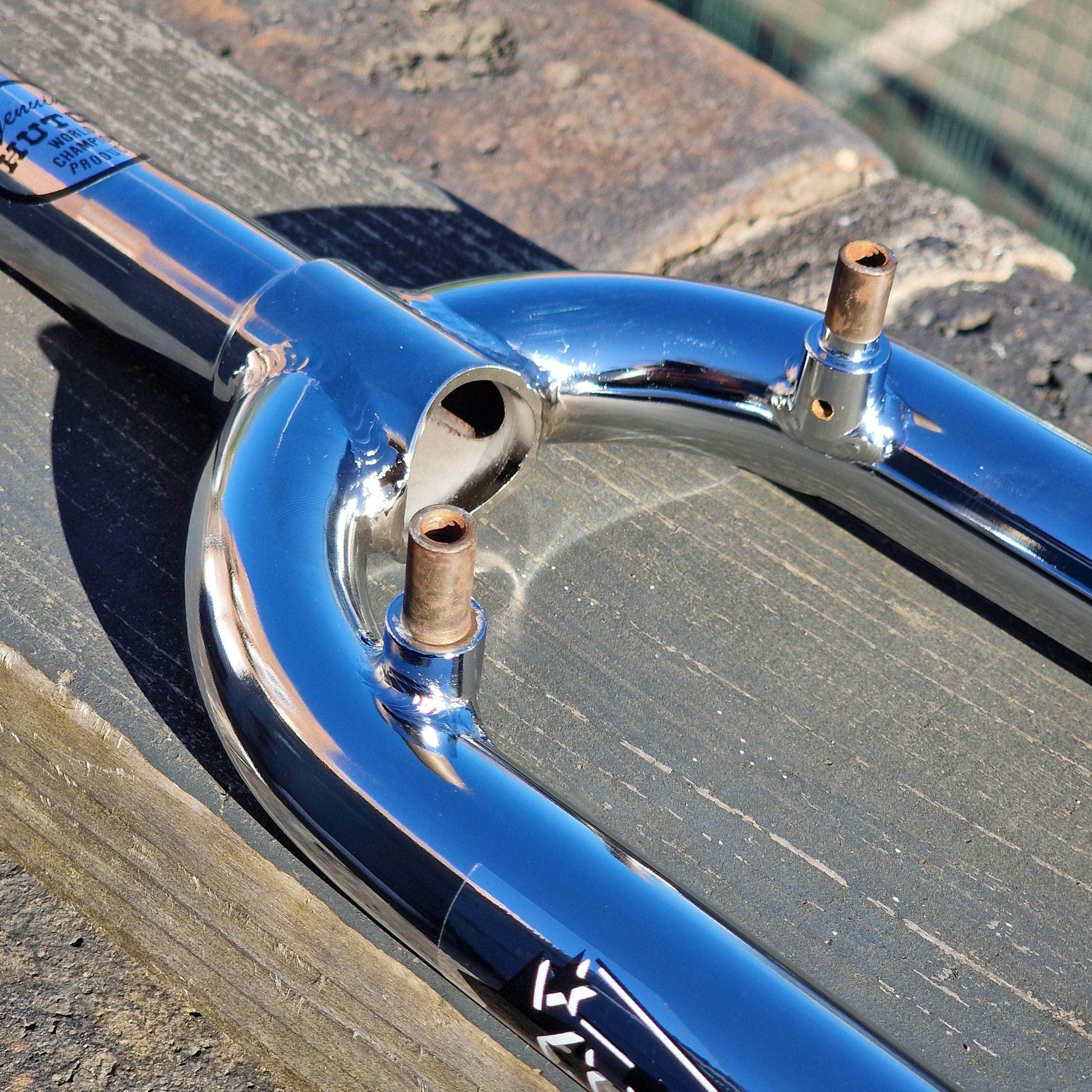 Hutch Old School BMX Hutch Trick Star 20" Frame and Fork Chrome