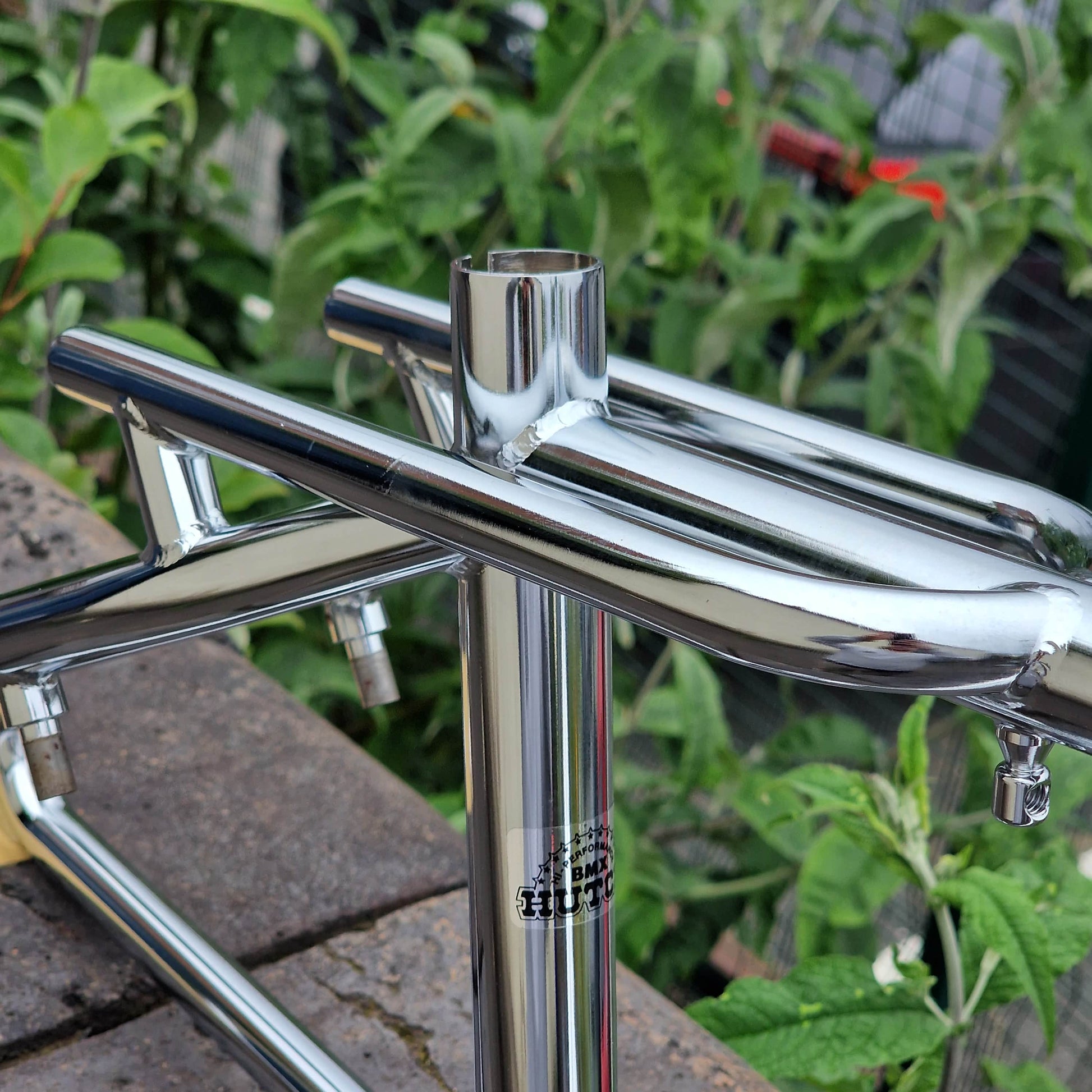 Hutch Old School BMX Hutch Trick Star 20" Frame and Fork Chrome