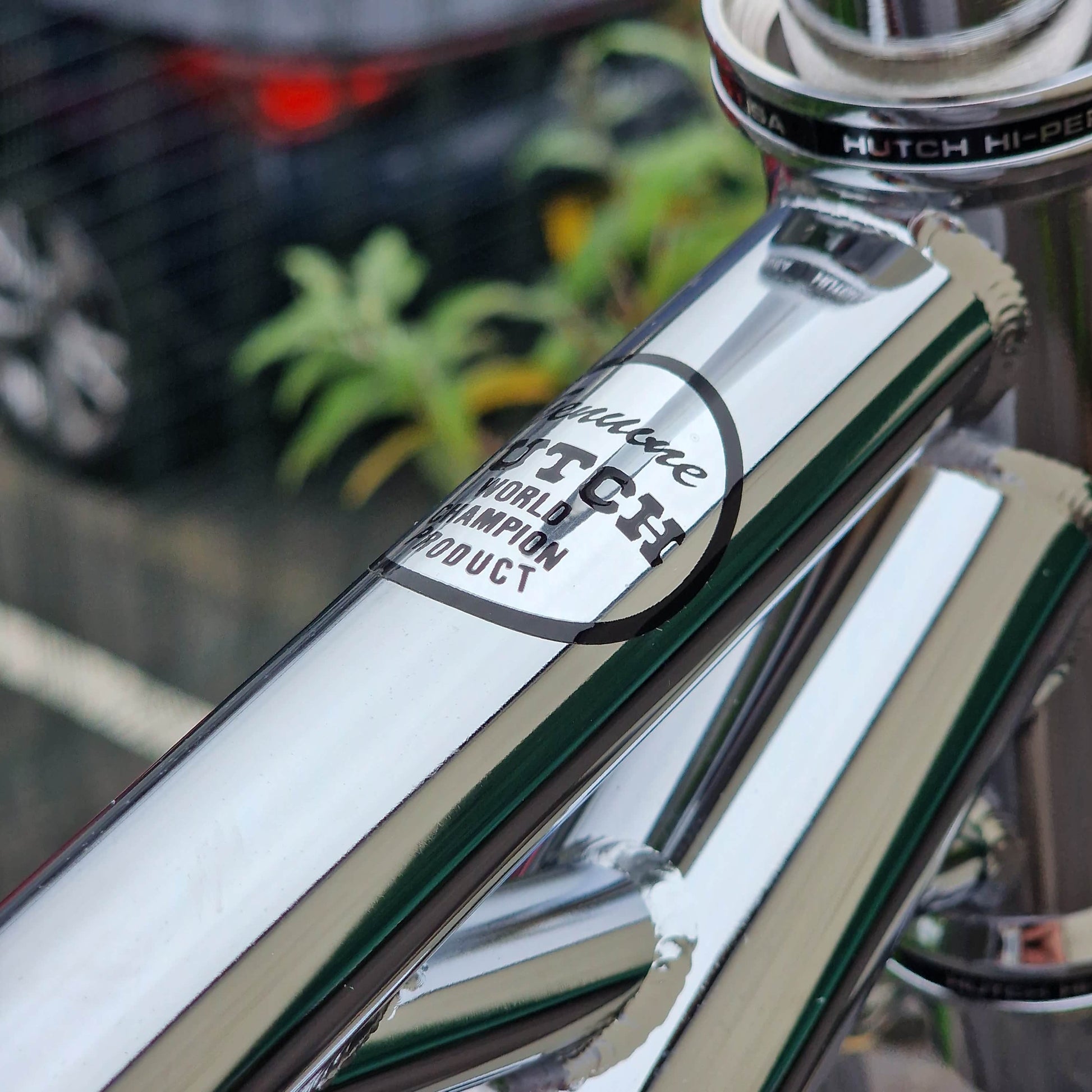 Hutch Old School BMX Hutch Trick Star 20" Frame and Fork Chrome