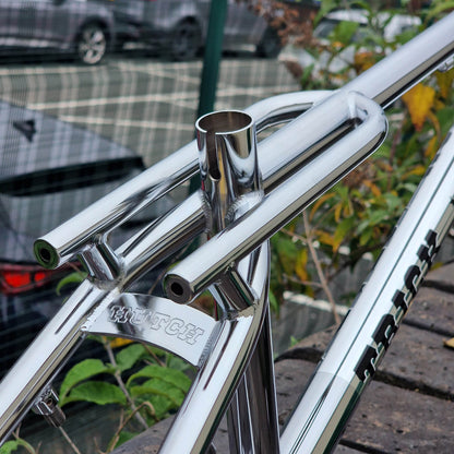Hutch Old School BMX Hutch Trick Star 20" Frame and Fork Chrome