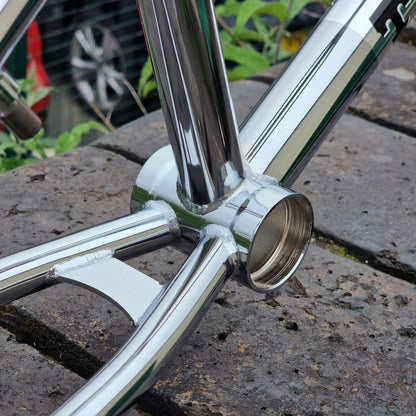 Hutch Old School BMX Hutch Trick Star 20" Frame and Fork Chrome