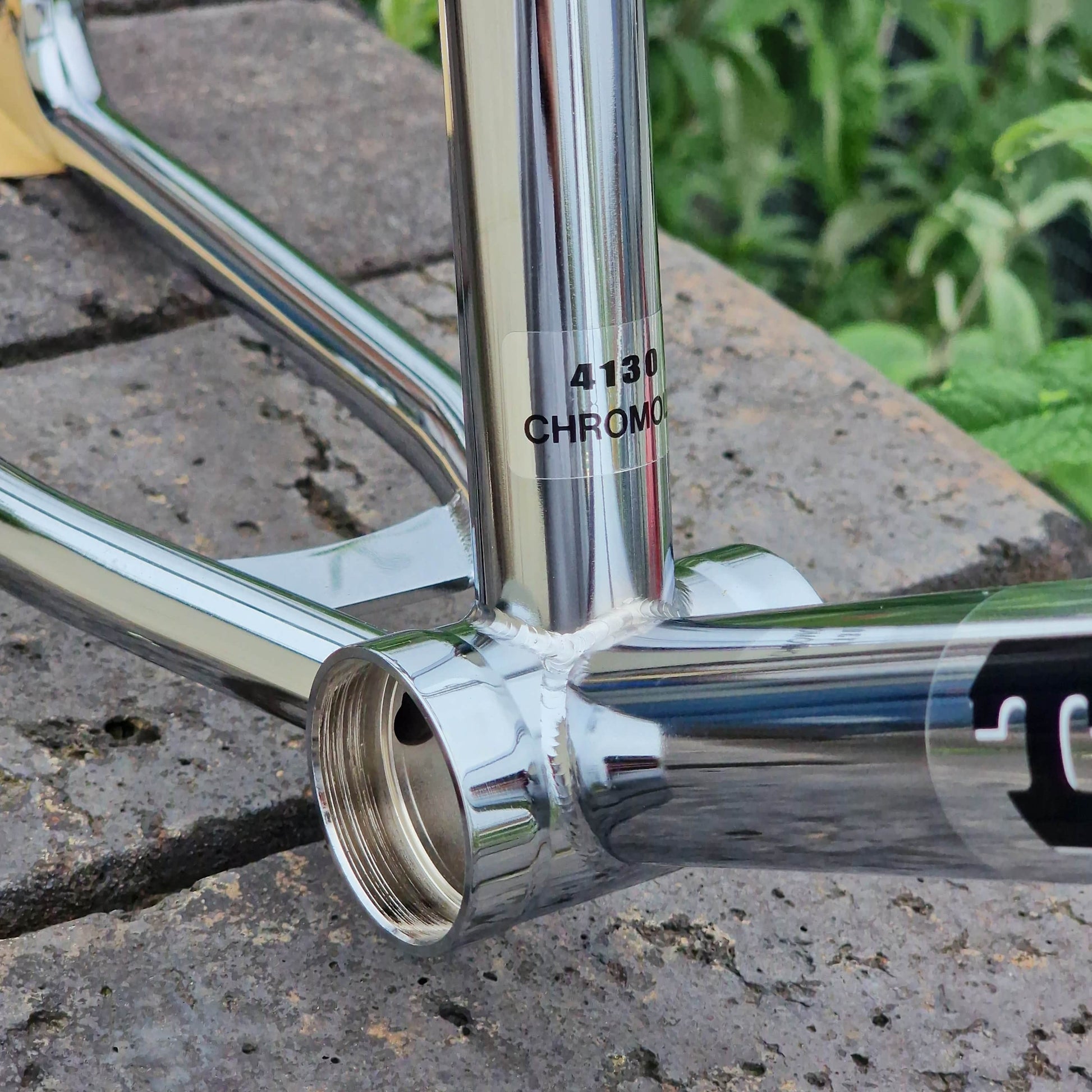 Hutch Old School BMX Hutch Trick Star 20" Frame and Fork Chrome