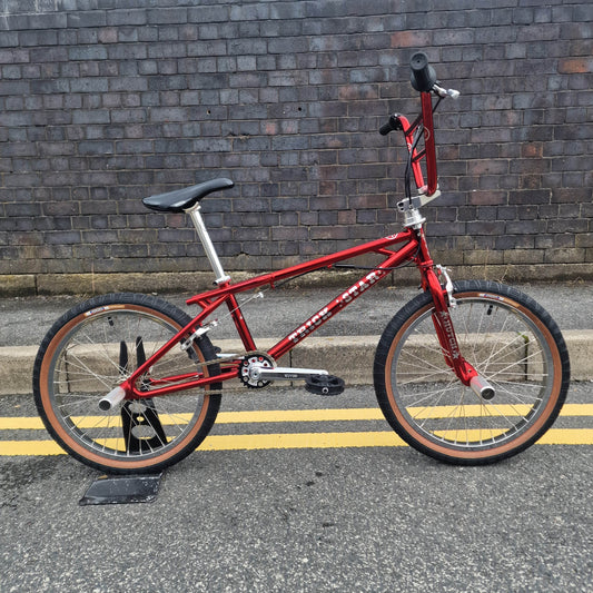 Hutch Old School BMX Bikes Candy Red Hutch Trick Star Complete 20" Bike Candy Red