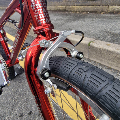 Hutch Old School BMX Bikes Candy Red Hutch Trick Star Complete 20" Bike Candy Red