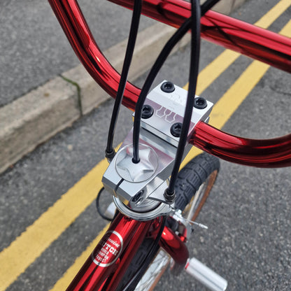 Hutch Old School BMX Bikes Candy Red Hutch Trick Star Complete 20" Bike Candy Red